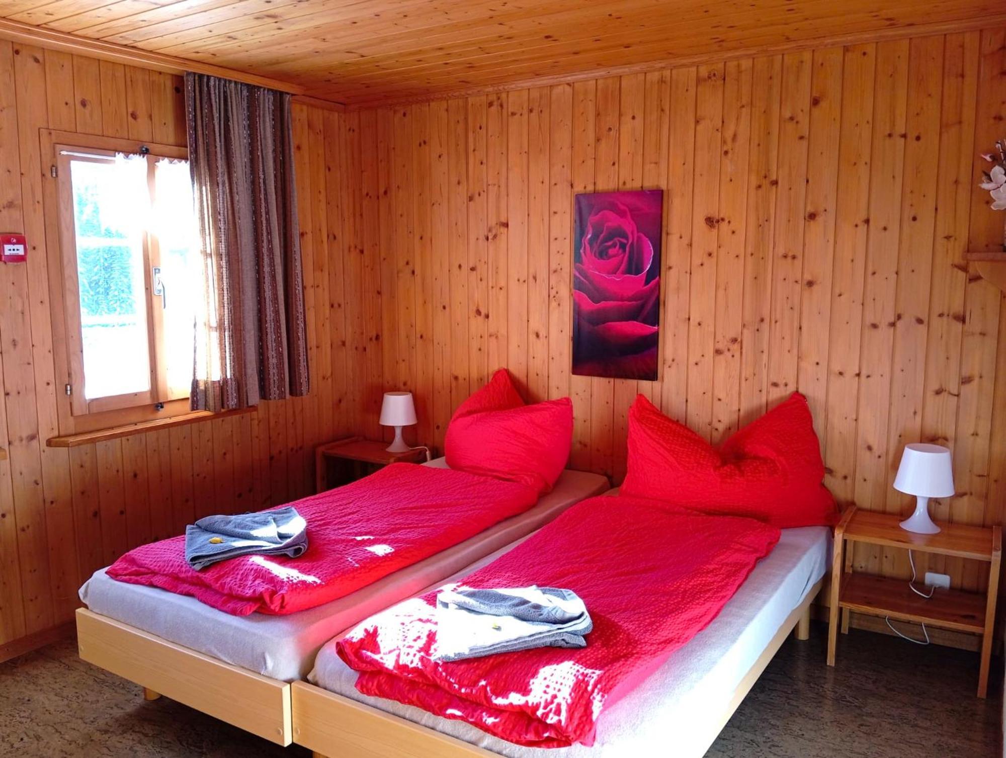Chambre Double Doppelzimmer Camping Jaunpass 볼티겐 외부 사진
